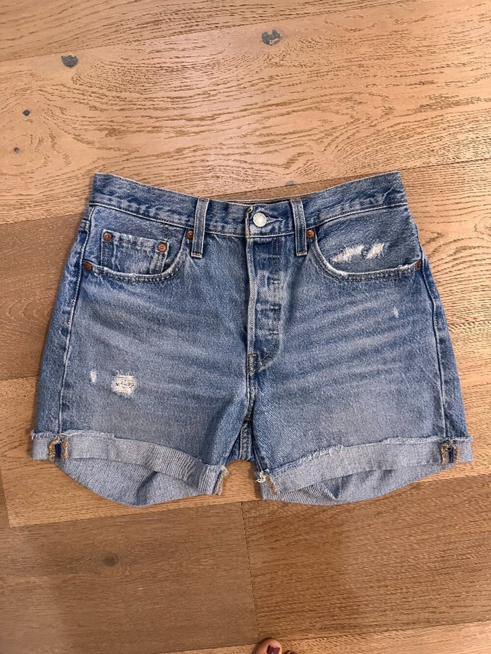 Levi's 501 denim shorts